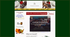 Desktop Screenshot of goldencannoli.com